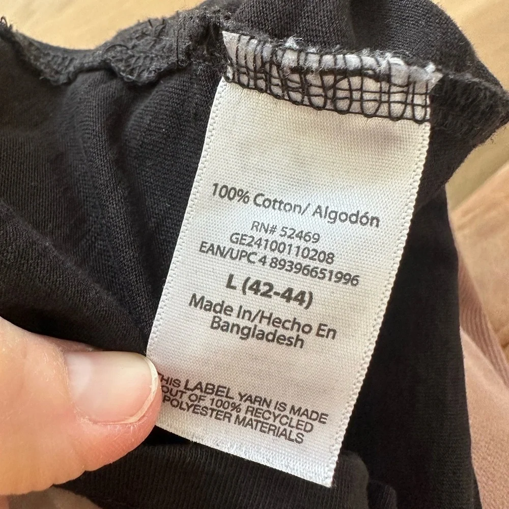 George Men's 100% cotton Black Button-Up Shirt - Picture 4 of 4